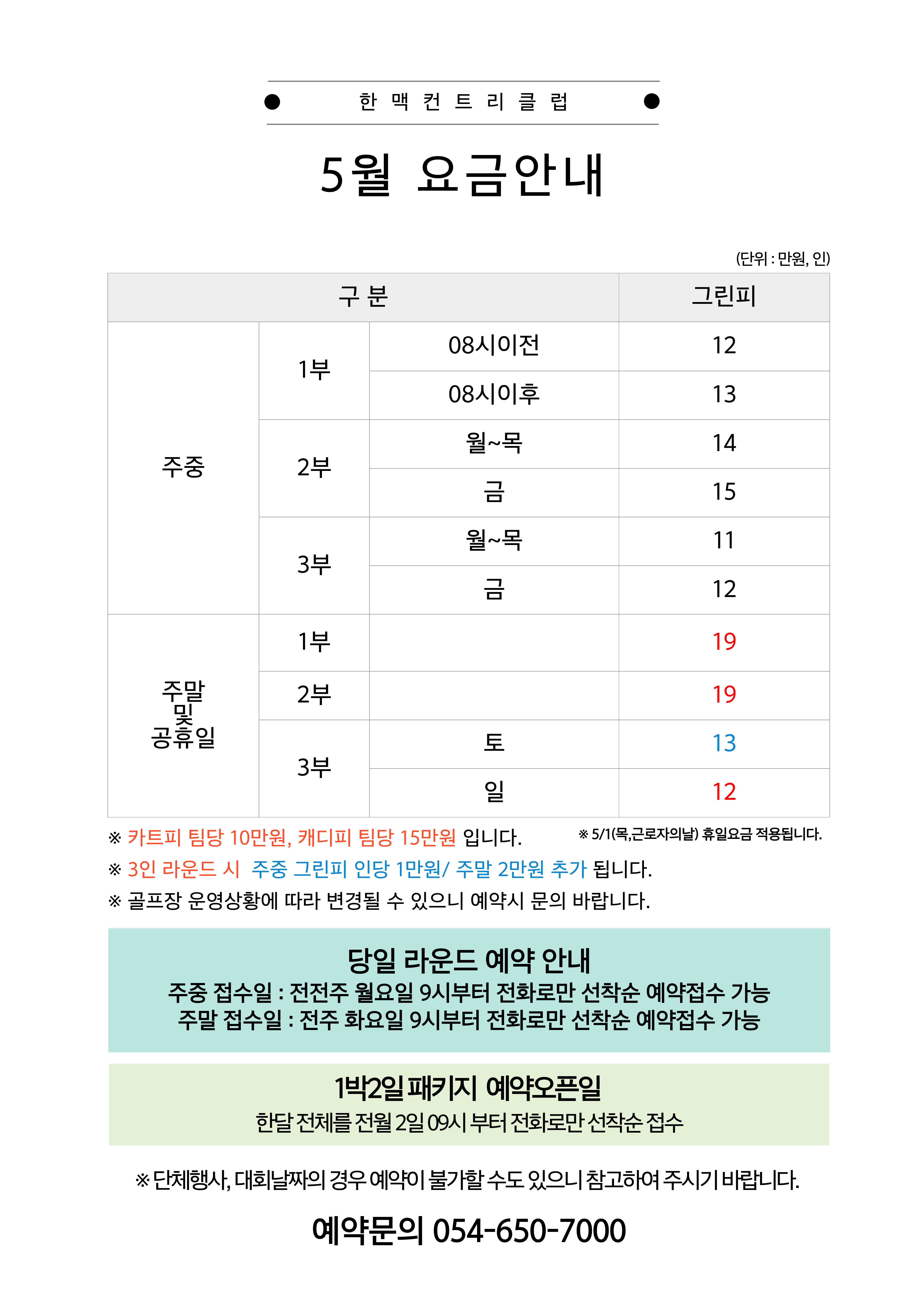 5월 그린피